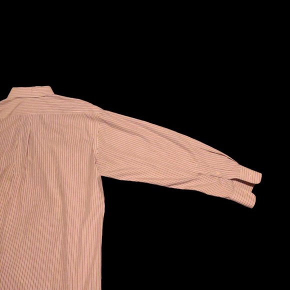 Jos. A. Bank Travelers Collection 16-33 Dress Shirt White/Red/Black Pins… - Picture 7 of 7